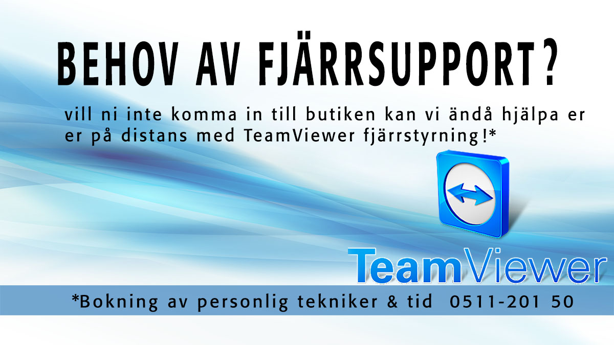 Fjärrstyrning av din dator på distans!