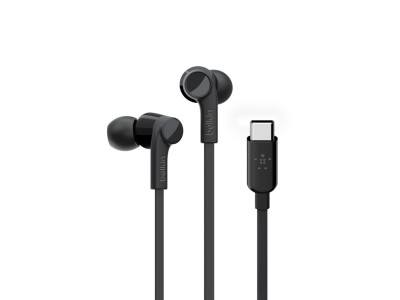 BELKIN BELKIN USB-C IN-EAR HEADPHONE BLACK