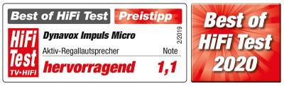 Dynavox Impuls Micro Aktiva högtalare m. BT Vit#6