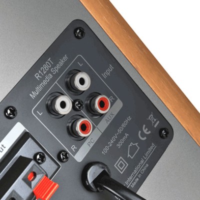 Edifier R1280T, 2x21W RMS, med fjärrkontroll - Träbrun#6