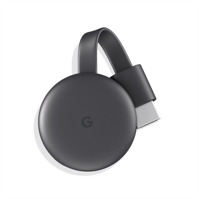 Chromecast Gen 3. - Grå. Demoex utan kartong, m. kabel