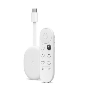 Google Chromecast (generation 4) 4K med Google TV och Fjärrkontroll#1