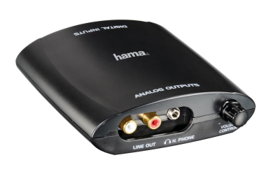 Hama Audio Converter AC82 Omvandlar Digital > Analog#1