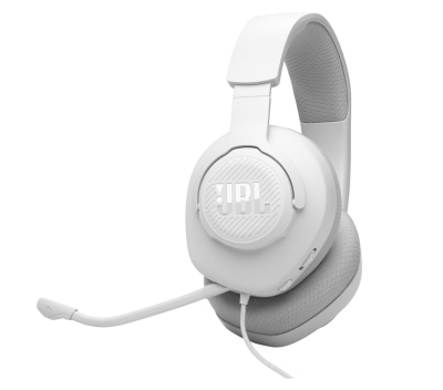 JBL Quantum 100M2 Over-Ear Headset - Vit