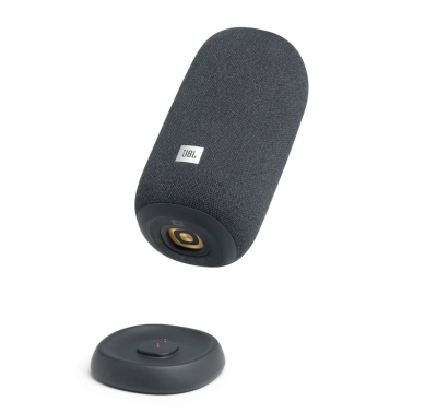 JBL Link Portable Wi-Fi högtalare med laddningsstation (grå)#3
