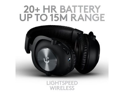 Logitech G Pro X Lightspeed, Surround 7.1 - Svart#2