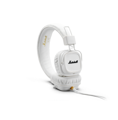 Marshall Major 2 on-ear Hörlurar (Vit)