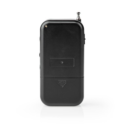 FM-radio, Portabel design, AM/FM, Batteridriven, Analog, 3,5mm Hörlursuttag, Svart#2