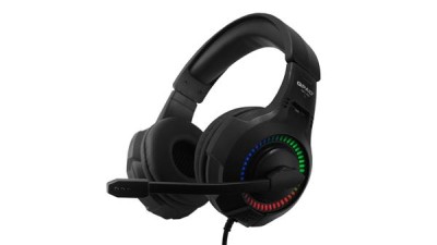 QPAD QH25 RGB Stereo and 7.1 USB Gaming Headset, 3,5mm/USB