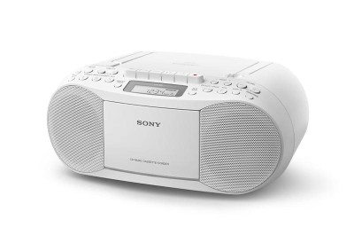 Sony FM Radio CFD-S70 - boombox, CD, Kassette - Vit