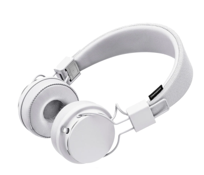 Urbanears Plattan II trådlösa on-ear hörlurar (vit)