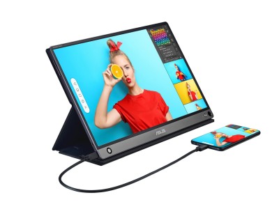 15.6" Asus MB16AMT ZenScreen Portable USB-C Monitor Touch, Full HD IPS 1920x1080, USB-C powered, högtalare#4