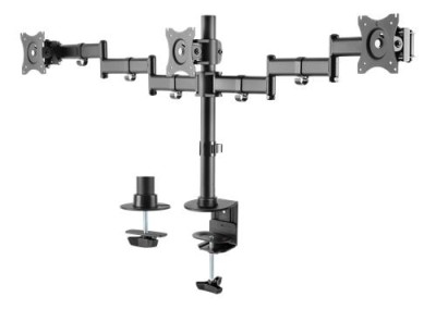 DELTACO ARM-0301 | VESA 75x75-100x100 | Max 8kg | Desk clamp | Black#1