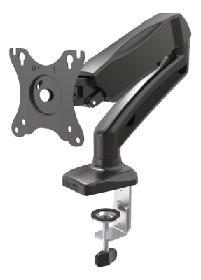 Bordsfäste Deltaco ARM-534, 13-32", gasdriven, VESA, treaxel - Svart