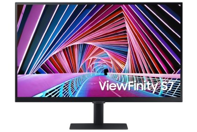Samsung ViewFinity S7 S27A704NWP - S70A series - LCD-skärm - 27" - 3840 x 2160 4K @ 60 Hz - IPS - 300 cd/m² - 1000:1 - HDR10 - 5 ms - HDMI, DisplayPort - svart#1