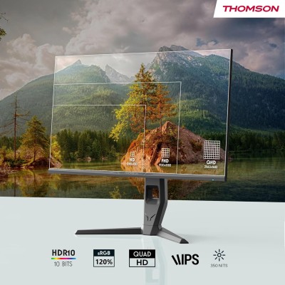 27" QHD Gaming-monitor, Thomson 180 Hz IPS-panel, 1ms, RGB-omgivningsbelysning, 2x HDMI, 2x DP, Adaptive Sync#9