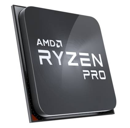 AMD Ryzen 3 Pro 4350G 4-Core 8-Thread (65W), 3,8/4,0 GHz, 6 MB cache, Socket AM4, tray utan kylare