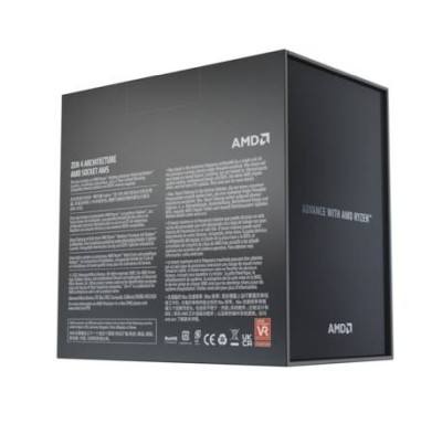 AMD Ryzen 9 7950X 16-Core 32-Thread (170W), 4,5/5,7 GHz, 82 MB cache, Socket AM5, Radeon Graphics, boxad utan kylare#2