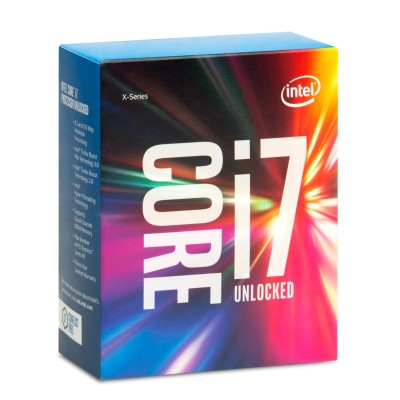 Intel Core i7-6800K 6-Core (140W), 3,4 GHz, LGA2011-3, Haswell-E, 15 MB cache, boxad utan kylare & org. Kartong