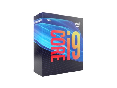 Intel Core i9-9900 8-Core 16-Thread (65W), 3,1/5,0 GHz, LGA1151, UHD Graphics 630, 16 MB cache, boxad med kylare