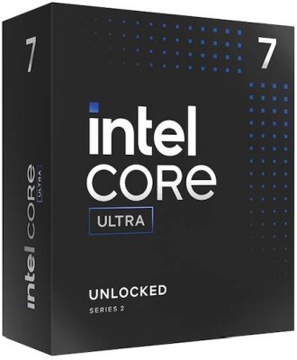 Intel Core Ultra 7 265K 20-Core 20-Thread (125W), 3,9/5,5 GHz, LGA1851, Intel Graphics, 36 MB cache, boxad utan kylare
