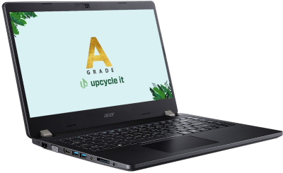 Acer TravelMate P214-53 14" Full HD, Intel i3-1115G4, 8 GB, 256 GB SSD, Win11 Pro, Refurbished Grade A, 2 års garanti