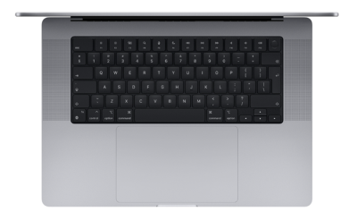 Apple MacBook Pro 16 tum, M1 Max 10-Core CPU 32-Core GPU, 64 GB minne, 1 TB SSD - Rymdgrå#2