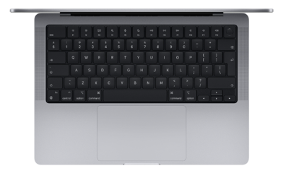 Apple MacBook Pro 14 tum, M1 Pro 10-Core CPU 16-Core GPU, 16 GB minne, 1 TB SSD - Rymdgrå#2