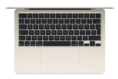 Apple MacBook Air 13.6 tum, Apple M4 10-core CPU 10-core GPU, 24 GB, 2 TB SSD, 70W strömadapter - Stjärnglans#2