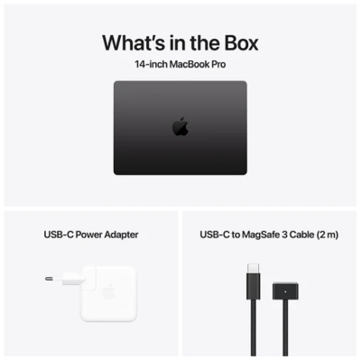Apple MacBook Pro 14 tum, M4 10-Core CPU 10-Core GPU, 32 GB minne, 1 TB SSD - Rymdsvart#4