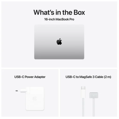 Apple MacBook Pro 16 tum, M4 Max 14-Core CPU 32-Core GPU, 36 GB minne, 1 TB SSD - Silver#4