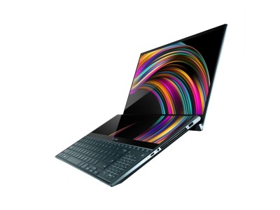 Asus Zenbook Pro Duo UX581LV-H2002R, 15.6" UHD OLED touch, Intel Core i7-10750H, 16 GB, 1 TB PCIe SSD, GeForce RTX2060, WiFi 6, bakbelyst tangentbord, ScreenPad+, Win10 Pro#2