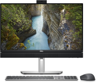 Dell Optiplex 7410 AIO, 23.8" Full HD IPS, Intel Core i5-13500T, 16 GB, 256 GB SSD, kamera, WiFi 6E, Bluetooth, Win10 Pro, inkl. trådlöst tangentbord och mus
