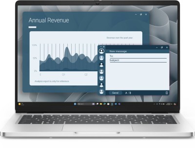 Dell Pro 14 Plus, 14" Full HD+ IPS matt, AMD Ryzen AI 5 PRO 340, 16 GB, 512 GB PCIe SSD, WiFi 7, bakbelyst tangentbord, Win11 Pro, 1 års på-platsen-garanti