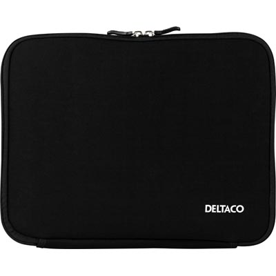 Notebookfodral i neoprene, Deltaco, 13,3", svart