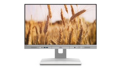 Fujitsu Esprimo K5010/24 AiO, 23.8" Full HD VA, Intel Core i5-10500, 8 GB, 256 GB PCIe SSD, kamera, WiFi 6, Bluetooth, Win10 Pro, inkl. tangentbord och mus