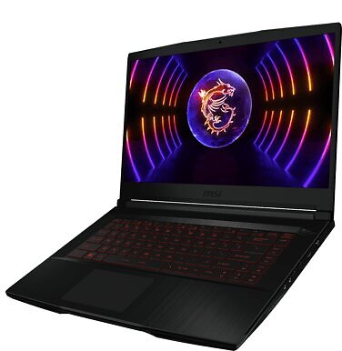 15,6" 144 Hz MSI GF63 Thin Gaming, Intel i5-12450H, 16 Gb Ram, 512 Gb Ssd, Nvidia RTX 4050, Wifi6, BT5.2, Win11H