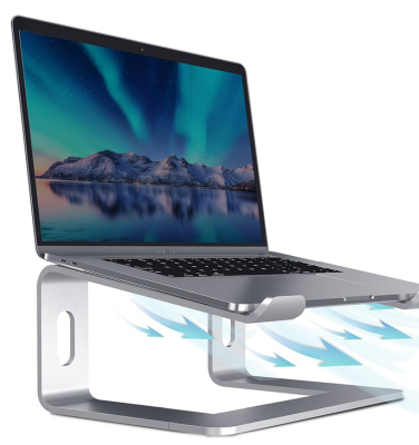 Laptopstativ i Aluminum, Ergonomiskt, Bättre Kylning m.m. passar 10" -15,6"#4