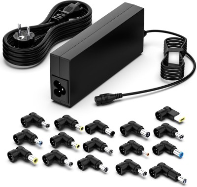 AC-adapter universell 90W för Lenovo, Toshiba, HP, Acer, Asus, Dell, Sony med 16 adapterkontakter