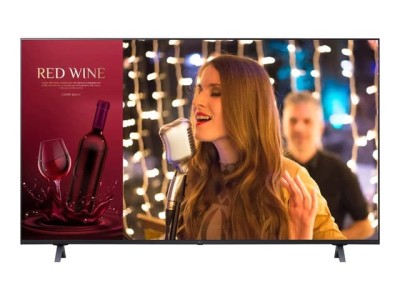 65" LG 65UR640S9ZD, IPS 4K/3840x2160, LAN/WiFi, högtalare, WebOS, 16/7-drift#1
