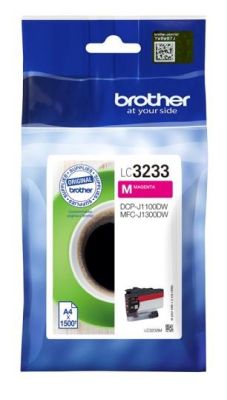 Brother LC3233M, Magenta, 1500 sidor