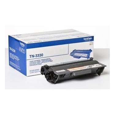 Brother TN-3380, 8000 sidor, Svart