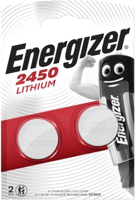 Energizer Batteri CR2450 Knappcells 2-pack