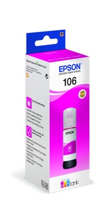 Epson EcoTank 106, Magenta, flaska 70ml, 5000 sidor