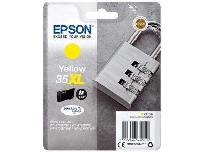 Epson 35XL Gul, 1900 sidor