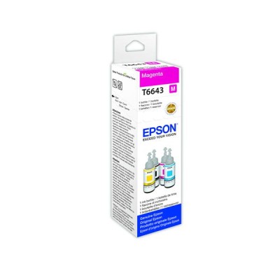 Epson EcoTank 664, Magenta, flaska 70ml, 6500 sidor#1
