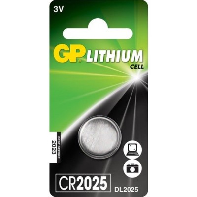GP Batteri CR2025 Knappcells 1-pack