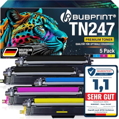 Brother TN247 C/M/Y/BKx2 - Miljötoner