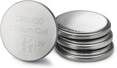 Verbatim Batteri CR2430 Knappcells 1-pack, 3 V 290 mAh, litiumknappcellsbatterier för klocka bilnyckel fjärrkontroll kamera leksak m.m.