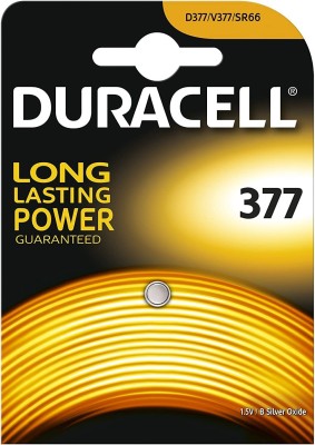 Duracell D377 / V377 / SR66 / SR626SW SB AG4 1,55 V Silveroxid klockbatteri